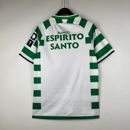 LISBON HOME RETRO SPORTING T-SHIRT 03/04