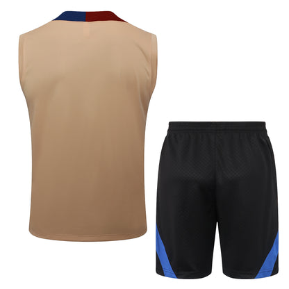 KIT ENTRENAMIENTO SIN MANGAS FC BARCELONA 24/25