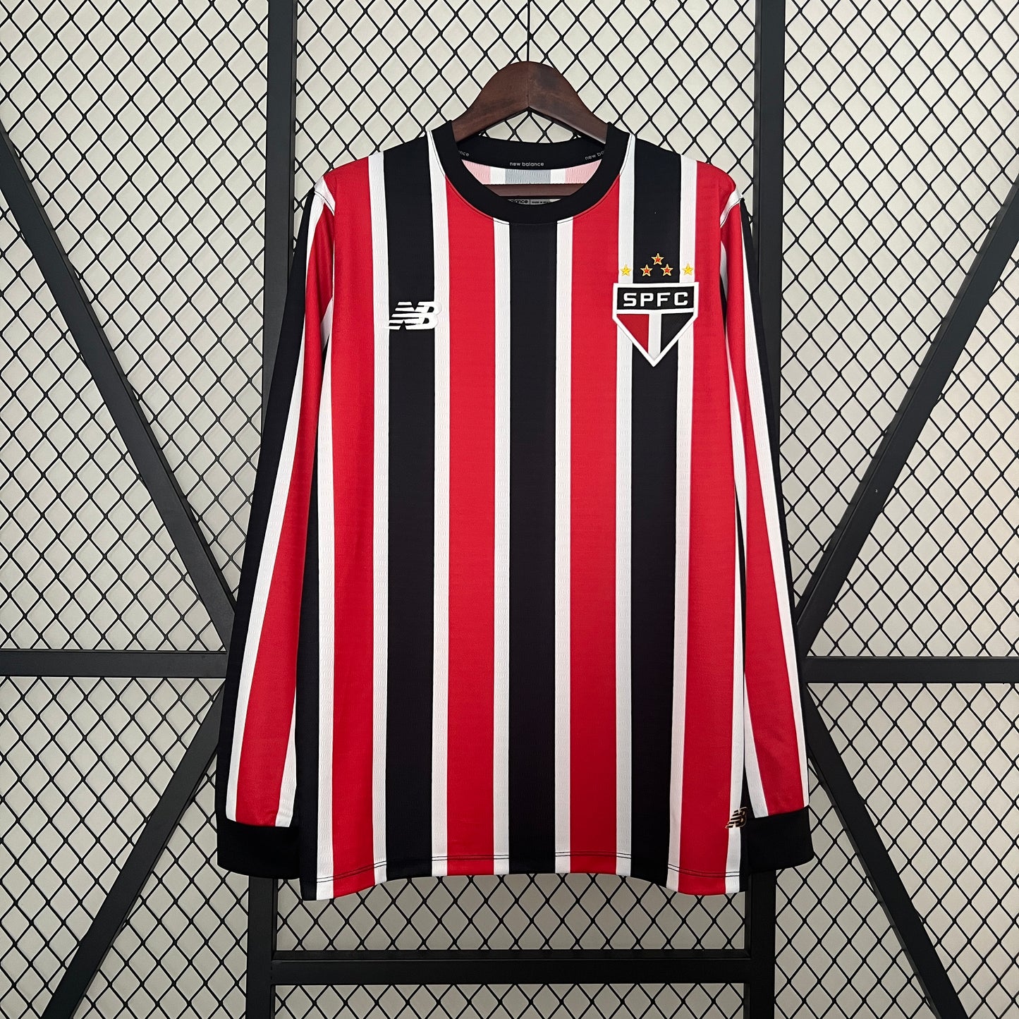 CAMISETA SÃO PAULO VISITANTE MANGA LARGA 24/25