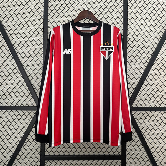 SÃO PAULO LONG SLEEVE AWAY T-SHIRT 24/25