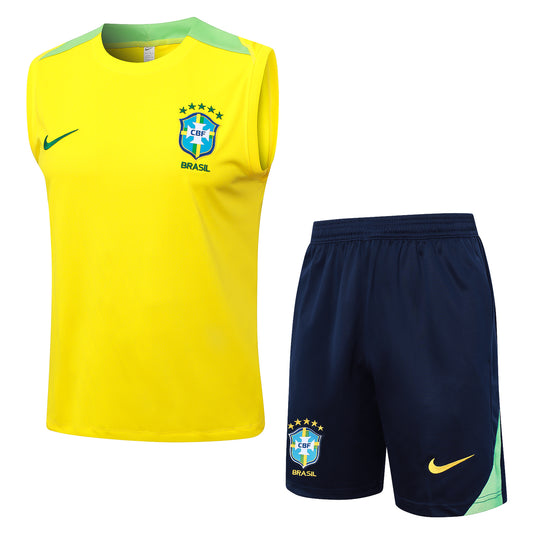 BRAZIL 24/25 SLEEVELESS TRAINING KIT