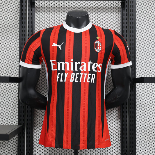 AC MILAN HOME SHIRT 24/25 PLAYER VERSION