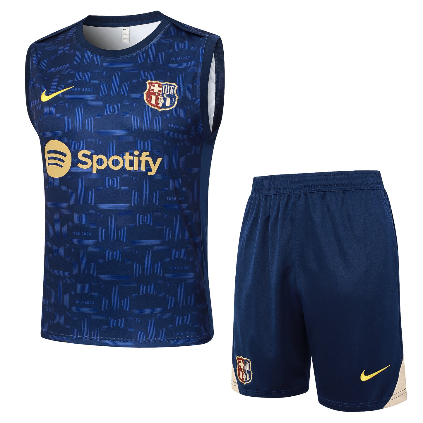 KIT ENTRENAMIENTO SIN MANGAS FC BARCELONA 24/25