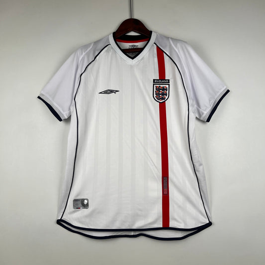 CAMISETA RETRO INGLATERRA LOCAL 2002 - La Casa del Fútbol