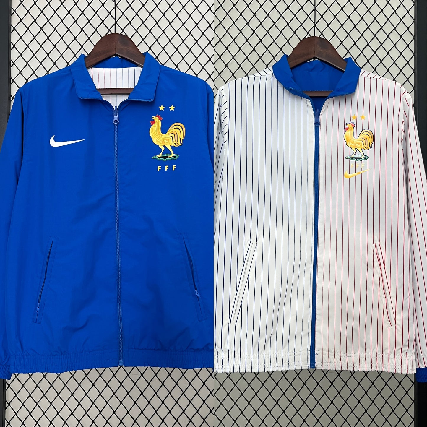 CHAQUETA REVERSIBLE FRANCIA 2024 - La Casa del Fútbol