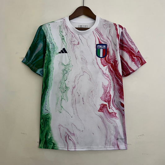 CAMISETA ITALIA ENTRENAMIENTO BLANCA 2023 - La Casa del Fútbol