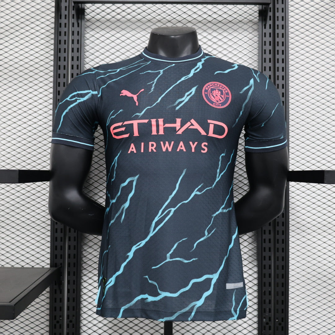 MANCHESTER CITY THIRD AWAY SHIRT 23/24 PLAYER VERSION