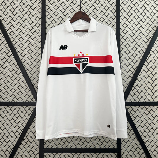 CAMISETA SÃO PAULO LOCAL MANGA LARGA 24/25