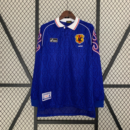 CAMISETA RETRO JAPÓN MANGA LARGA LOCAL 1998 - La Casa del Fútbol