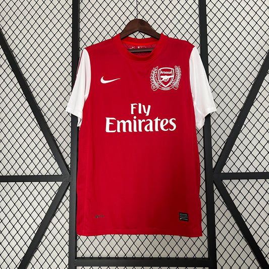 ARSENAL HOME LONG SLEEVE RETRO SHIRT 11/12