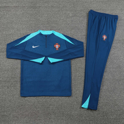 CHANDAL AZUL PORTUGAL 2024 - La Casa del Fútbol