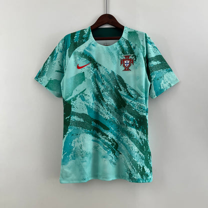 CAMISETA PORTUGAL ENTRENAMIENTO AZUL 2023 - La Casa del Fútbol