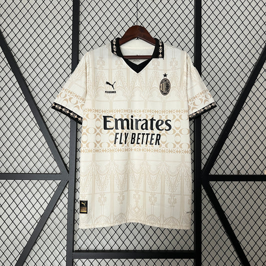 AC MILAN BEIGE SHIRT 23/24