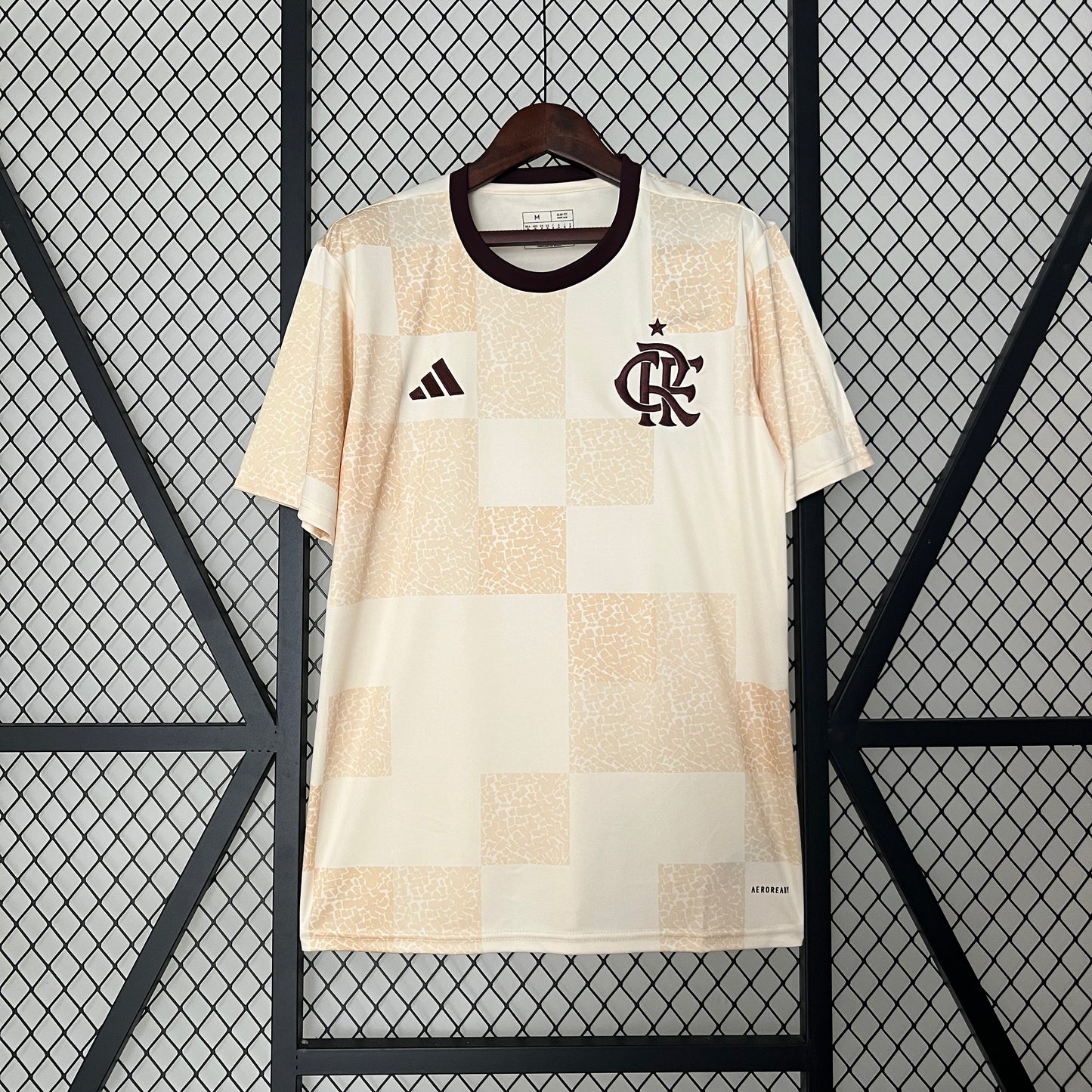 CAMISETA FLAMENGO PRE-MATCH BEIGE 24/25