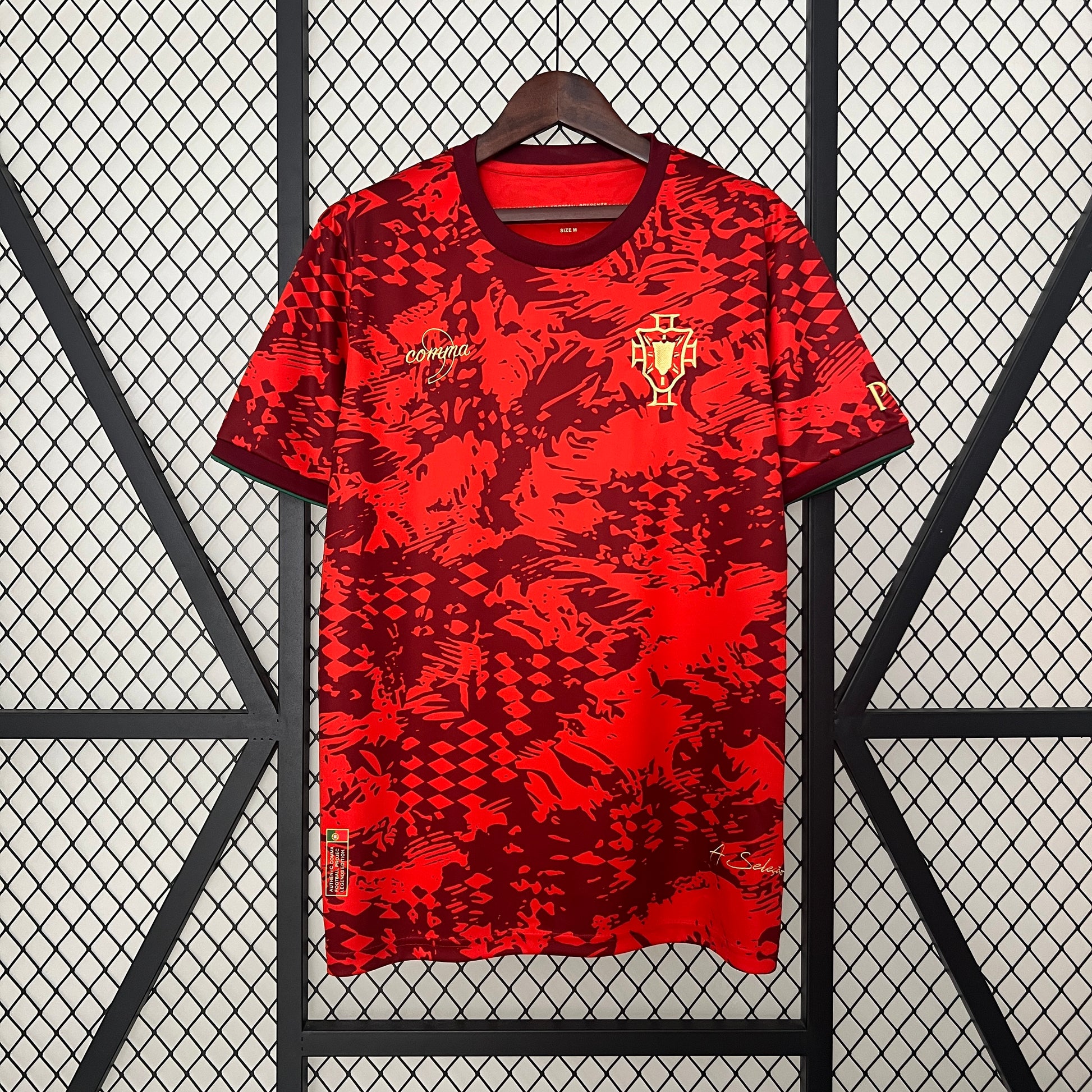 CAMISETA PORTUGAL ENTRENAMIENTO ROJA 2024 - La Casa del Fútbol