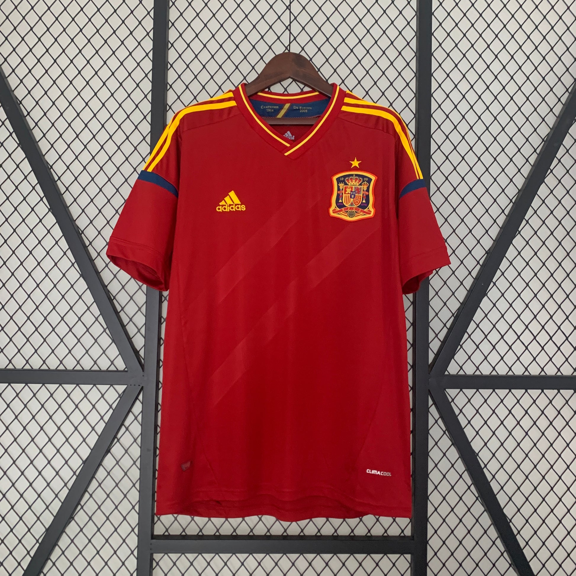 CAMISETA RETRO ESPAÑA LOCAL 2012 - La Casa del Fútbol