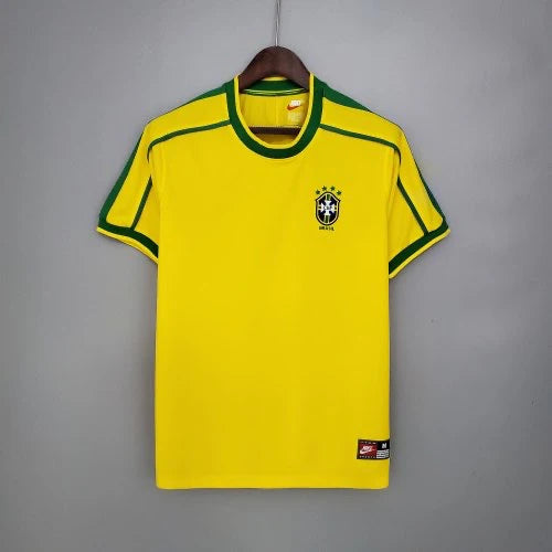 CAMISETA RETRO BRASIL LOCAL 1998 - La Casa del Fútbol