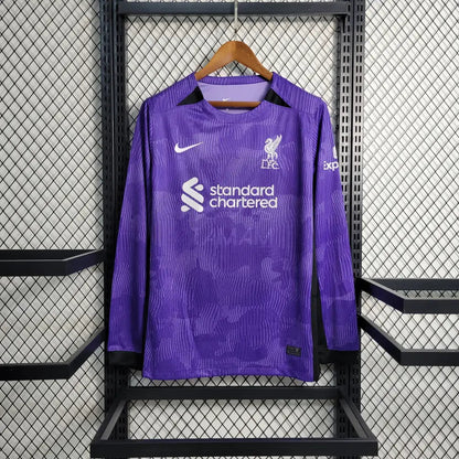 CAMISETA LIVERPOOL TERCERA VISITANTE MANGA LARGA 23/24