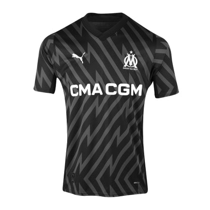 CAMISETA OLYMPIQUE MARSELLA PORTERO NEGRA 23/24