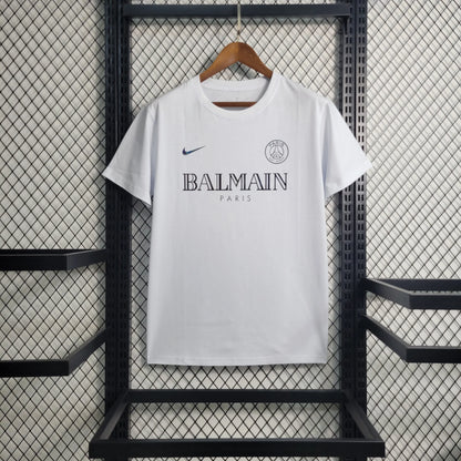 CAMISETA PSG BALMAIN BLANCA 23/24